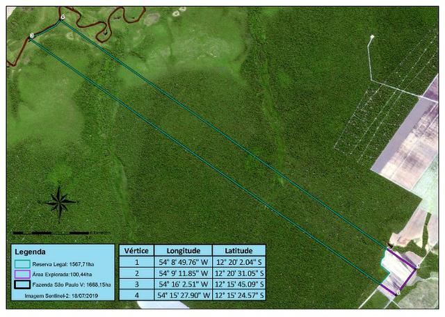 Fazenda Fechada Nova Ubiratã - 1568ha