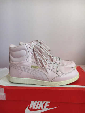 tenis puma rosa bebe