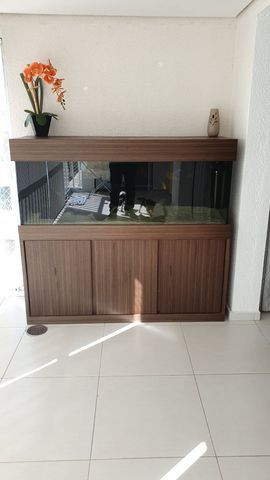 Aquario completo 300l + canister sunsun 3000l/hr