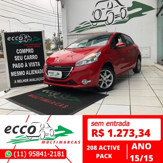 PEUGEOT 208 ACTIVE PACK 1.5 8V  FLEX  FLEX MANUAL