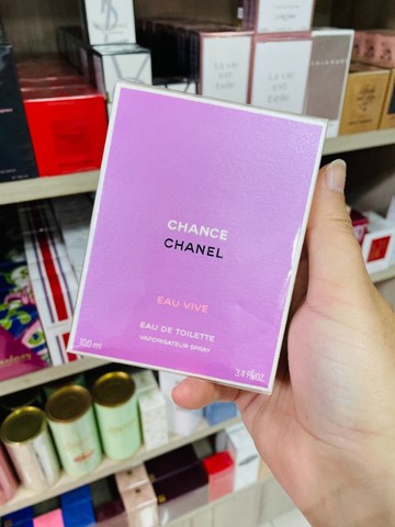 Perfume Chanel Chance Eau Vive Edt 100ml Original Volta Redonda