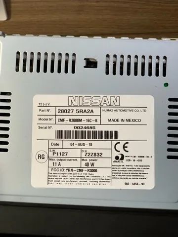 Rádio Nissan Kiks NOVO!!  - Foto 3
