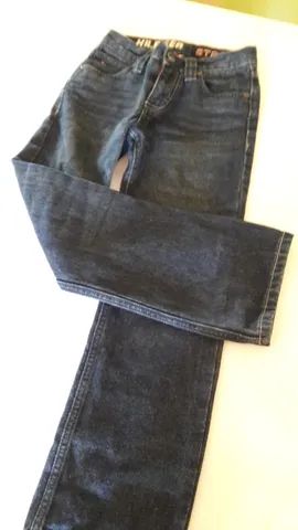 Calça Jeans Infantil Tommy Hilfiger Straight ( Original) Freedom tam 7 - Seminova ótima - Foto 4