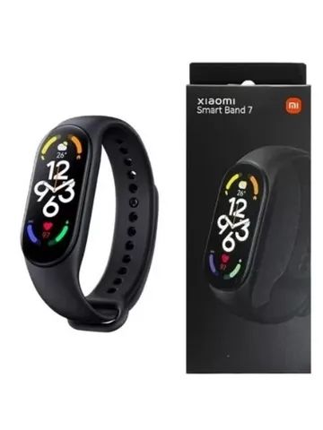 Relógio Xiaomi Mi Band 8 Original + 3 Pulseira 3 Película 3d