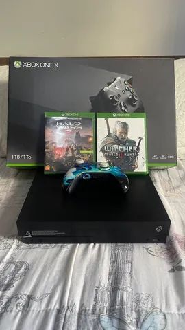 Xbox One X, 1TB, Preto, Caixa