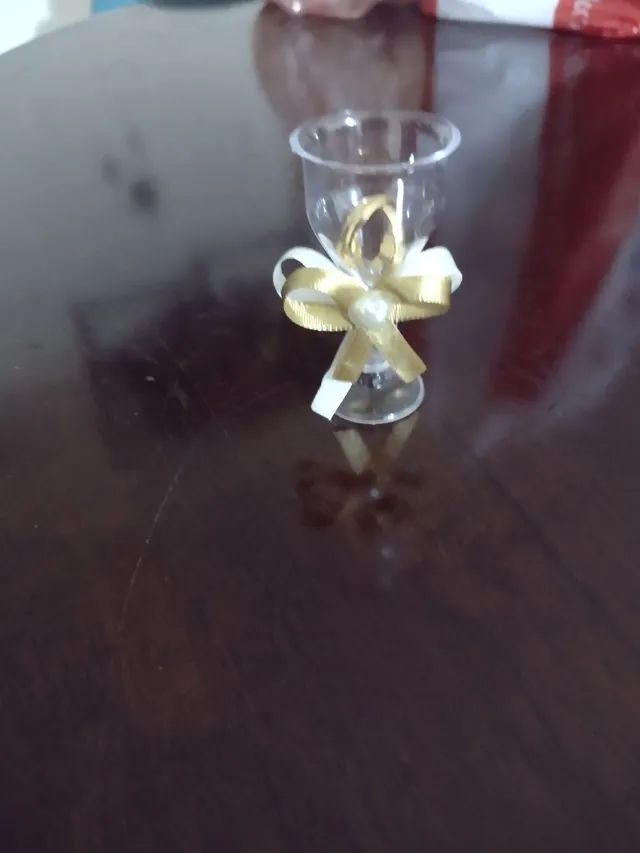 Lembrancinhas para casamento (Tacinha com aliança) - Foto 2
