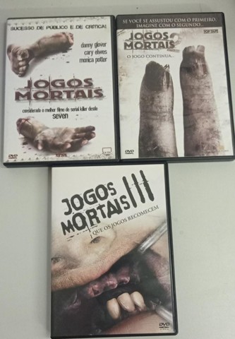 Dvd Jogos Mortais O Final - Original Todos Colecionador