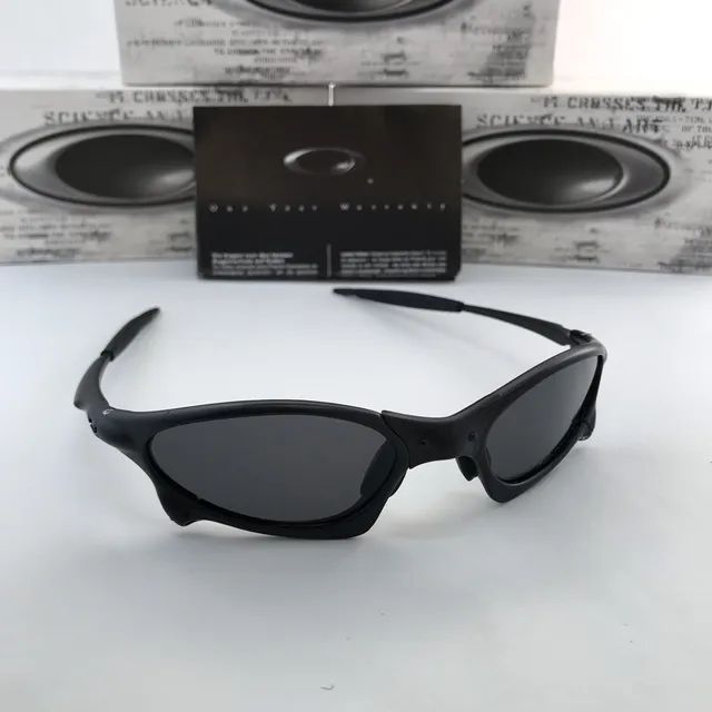 Óculos Oakley Juliet Xmetal Penny black carbon lentes polarizadas