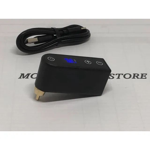 Fonte Tattoo Sem Fio Wirelles Rca para máquinas de tatuagem Bateria 2000 mah