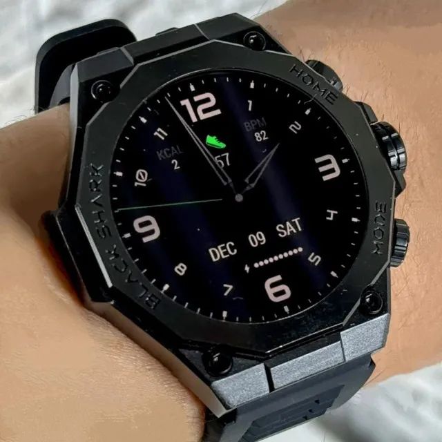 (Lacrado) Relógio Smartwatch Black Shark S1 Pro 1.43 Amoled Global a prova d'água - Foto 5
