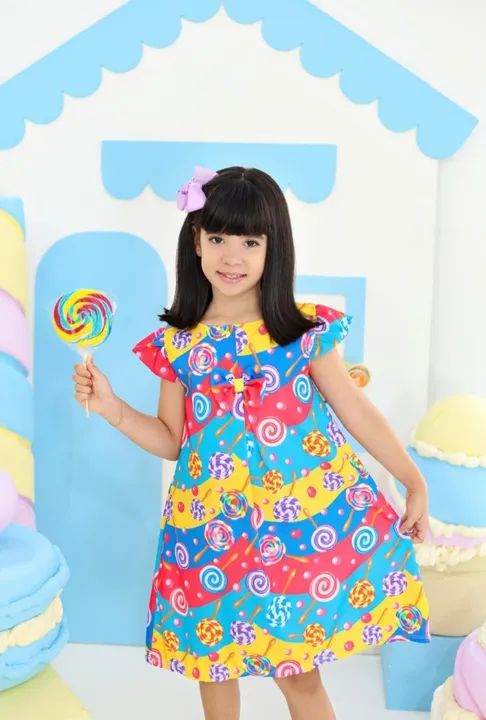 Vestido infantil menina 