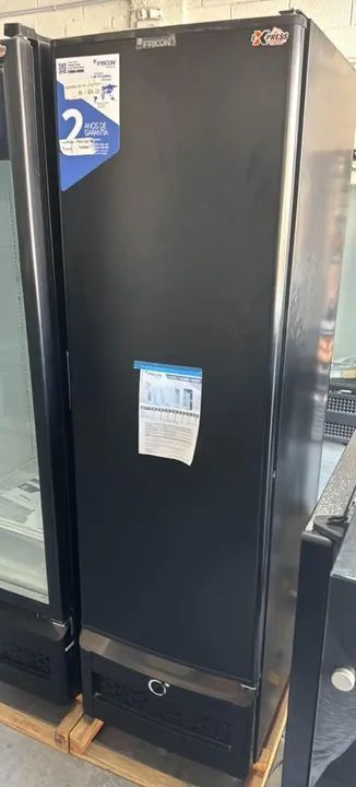 freezer vertical 284 litros fricon 2 anos de garantia (alef)