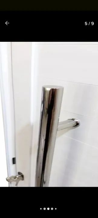 Porta em Alumínio de Entrada (Novo) - Foto 3