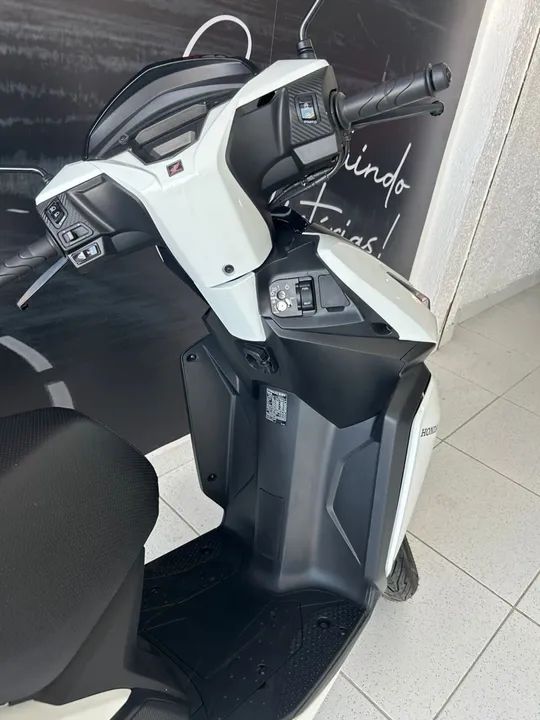Honda Elite 125 2025 - Branca - Foto 4