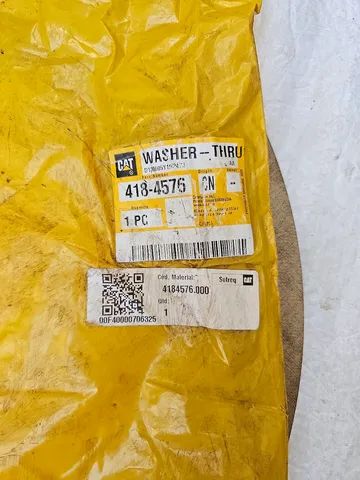 Motoniveladora caterpillar 16m anel washer thrust 4184576 - Foto 3