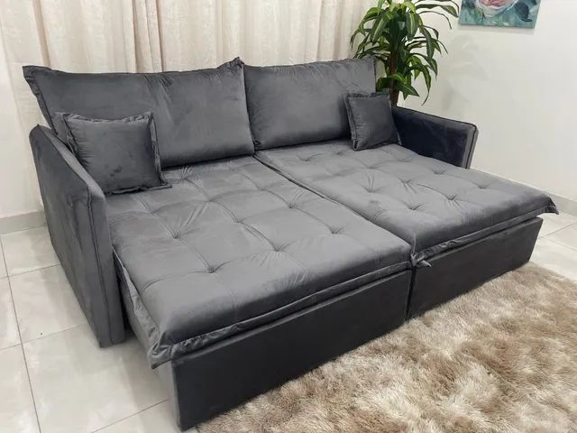 Sofá Cama/Retrátil 2,20m Saquarema l765 - Foto 2