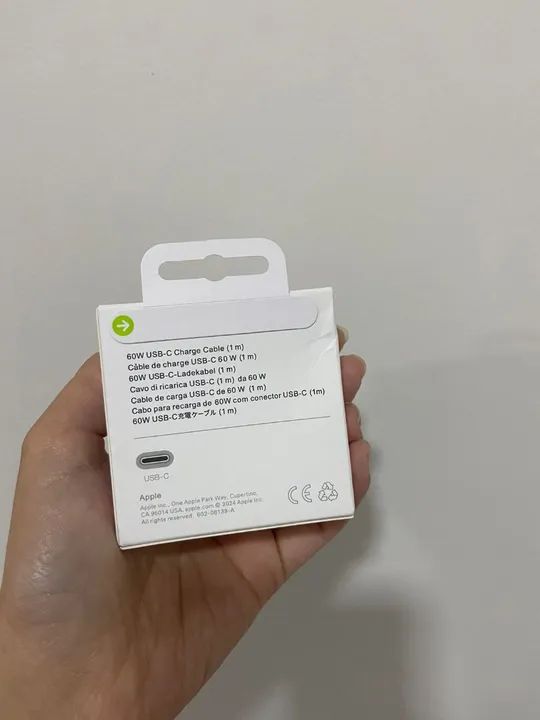 Carregador cabo USBC iPhone 15 - Foto 2
