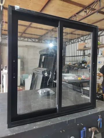 Janela esquadria de alumínio 2 folhas móveis Linha suprema, sob medida - Foto 3