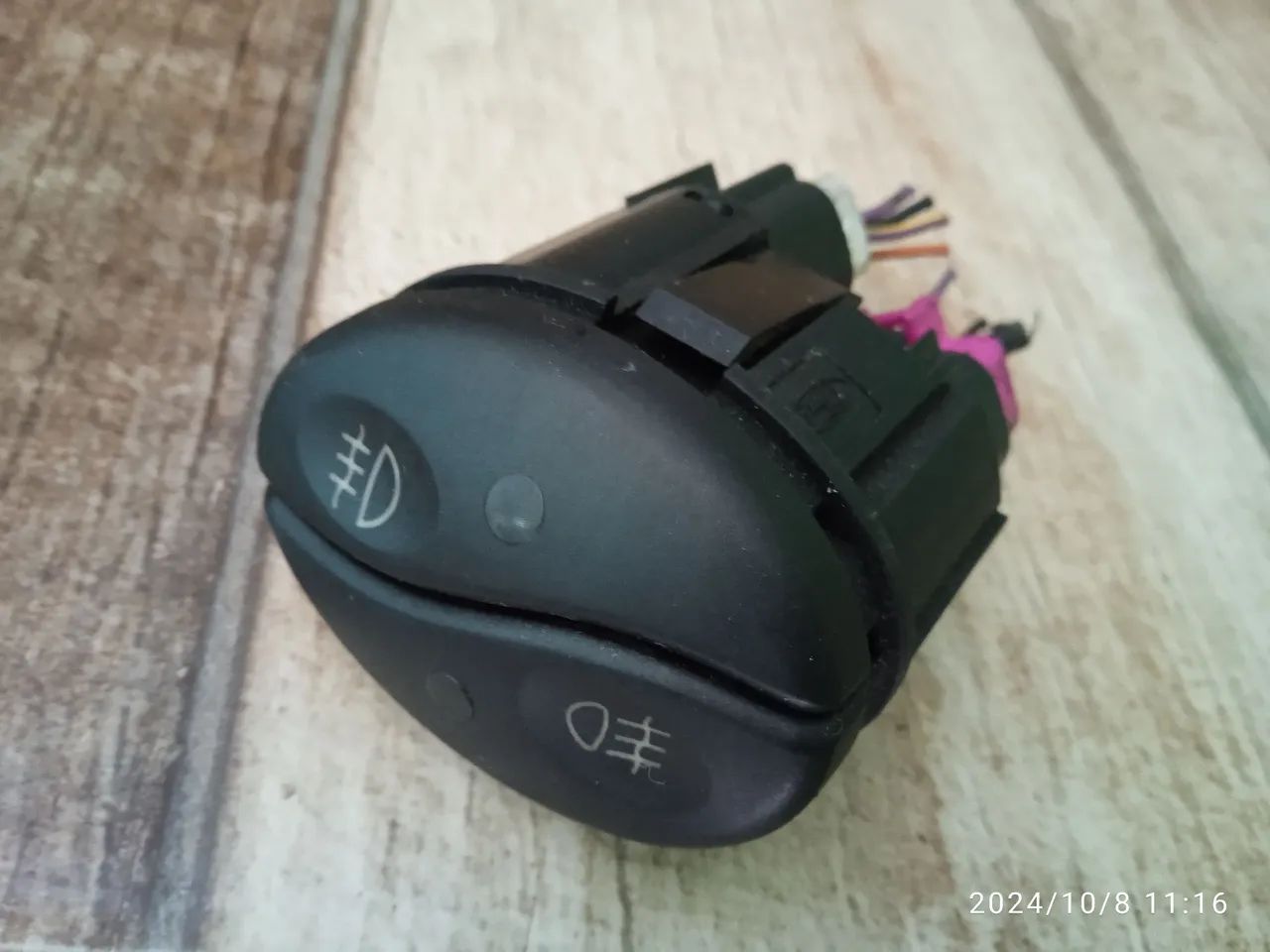 Botão Farol Milha Ford Escort Zetec  - Foto 4