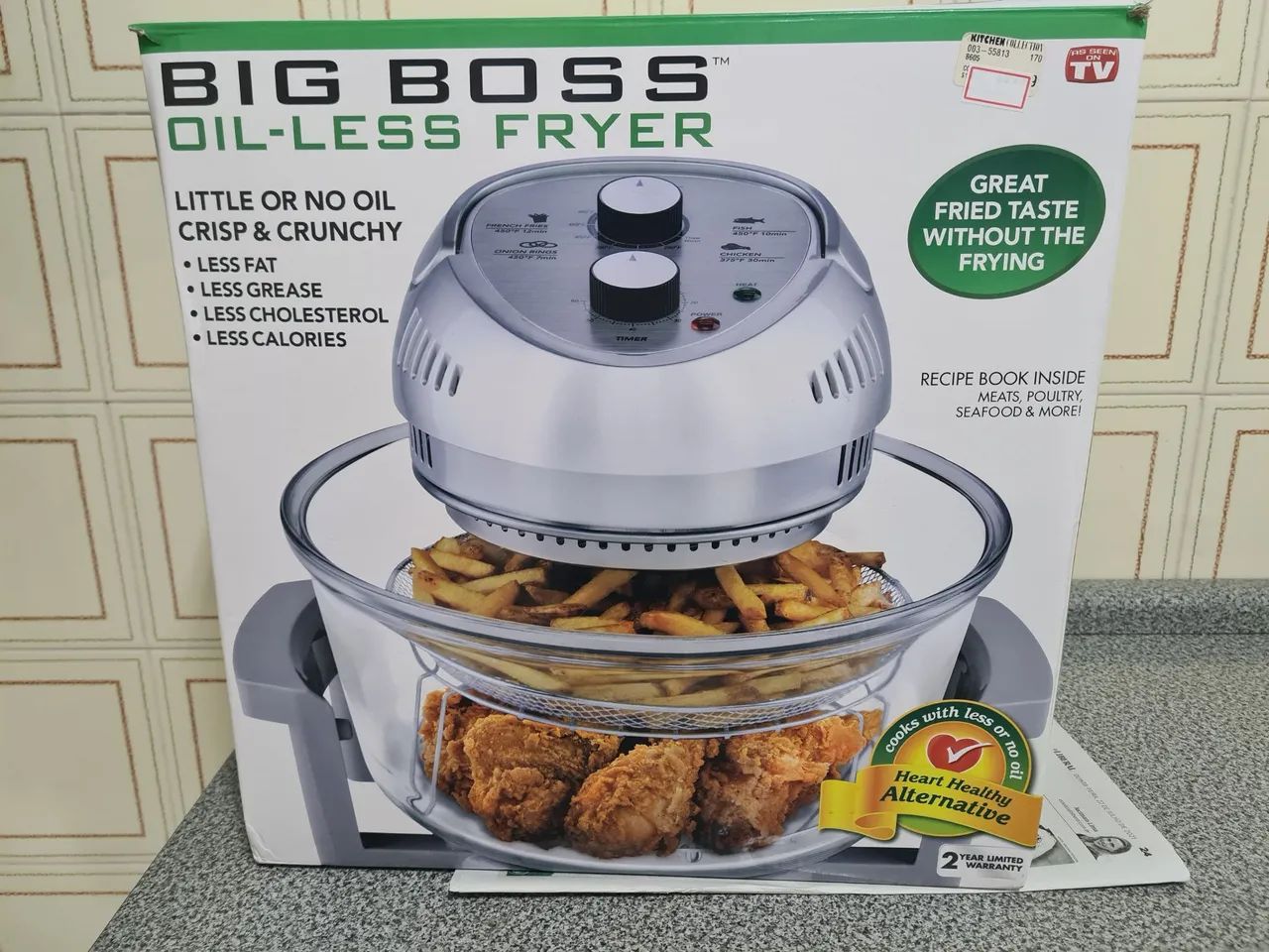 Big Boss Fritadeira Air Fryer - Foto 4