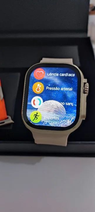 Smartwatch HWG Ultra Max 2.2 polegadas - Foto 5
