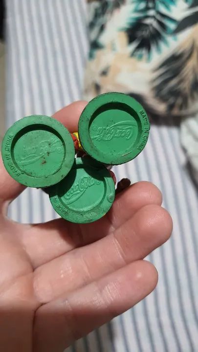 Lote 3 Miniaturas bonecos craque do Futebol do Brasil 1998 - Coleção Coca-Cola - Foto 4