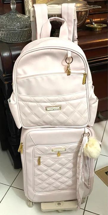 Mala de bordo com mochila da Masterbagbaby - Foto 3