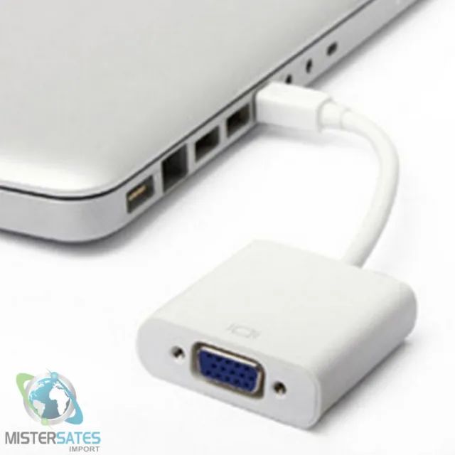 Cabo Adaptador Mini Displayport X Vga Macbook Pro Air Apple COD 103 - Foto 3