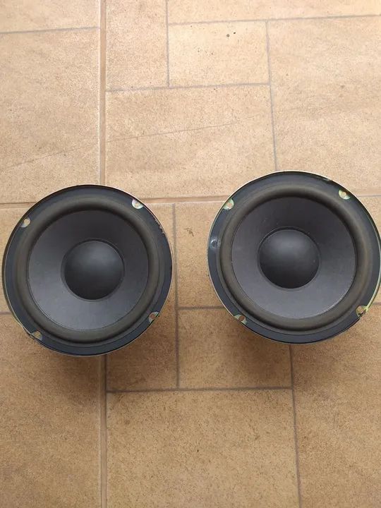 Par de alto falantes 