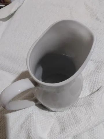 Jarra Antiga Ânfora Grande Porcelana  - Foto 3