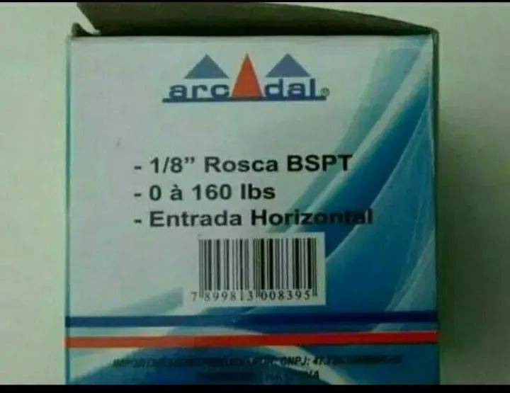 Manômetro para Compressor de Ar Arc Dal( Novo) - Foto 5