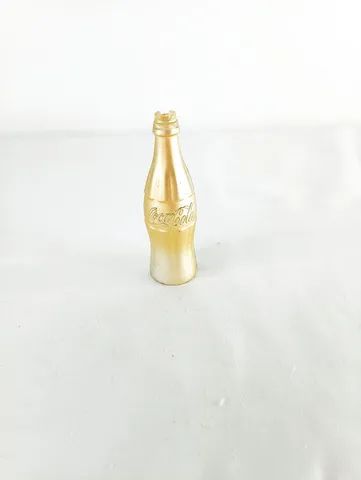 Antiga Garrafinha Coca-Cola Dourada Olimpíadas Atenas 2004