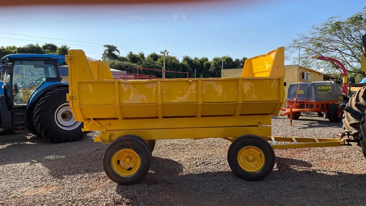Carreta Basculante Meepel usada - Foto 5