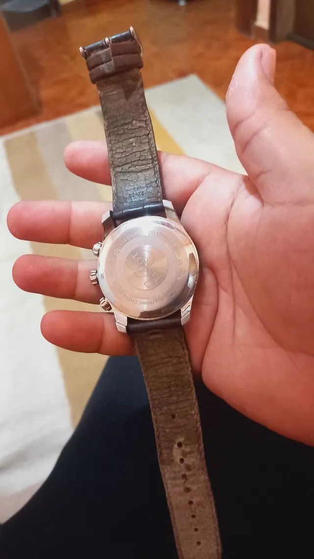 Relogio TISSOT V8 Pulseira de couro Acess rios S o Sebasti o