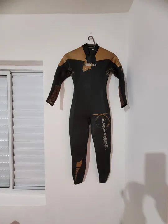 Neoprene Aqua Sphere Pro Series Ironman - Tamanho P