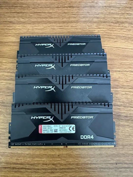 Kit 4x4GB HyperX Predator DDR4 2666MHz - Foto 4