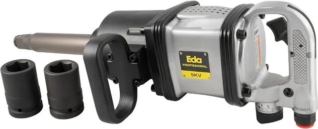 Chave de Impacto Pneumática 1' EDA 3.200 Rpm Pescoço Longo Eda - Novo - Foto 2