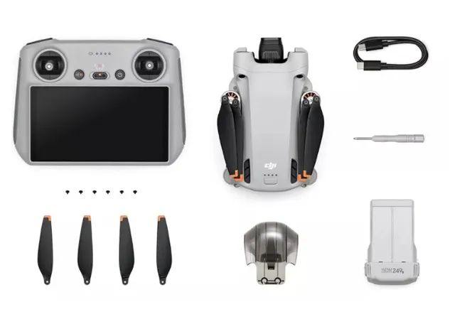  drone dji mini 3 pro Single com câmera 4K cinza controle rca - Foto 2