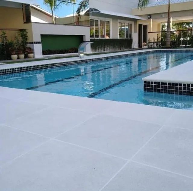 Piso Antiderrapante e Atérmico 50x50 Branco - Foto 3