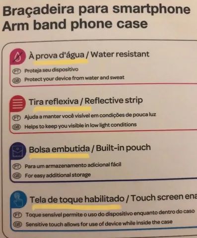 Braçadeira para smartphone  - Foto 2