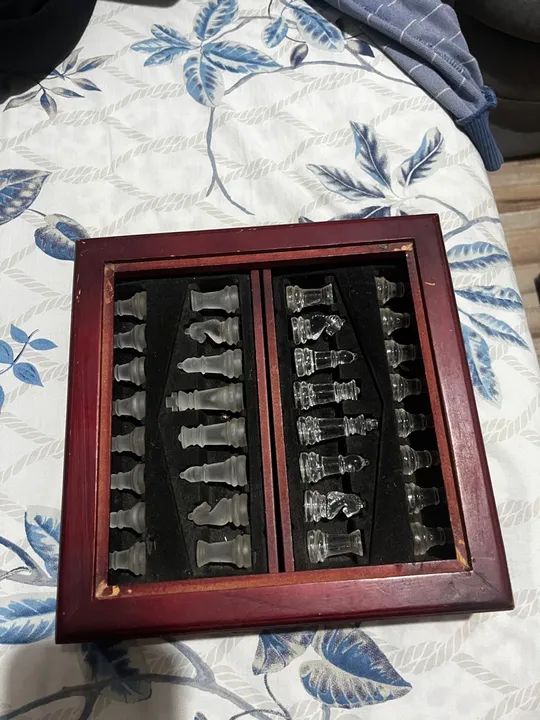 Jogo de Xadrez de Cristal - Foto 2