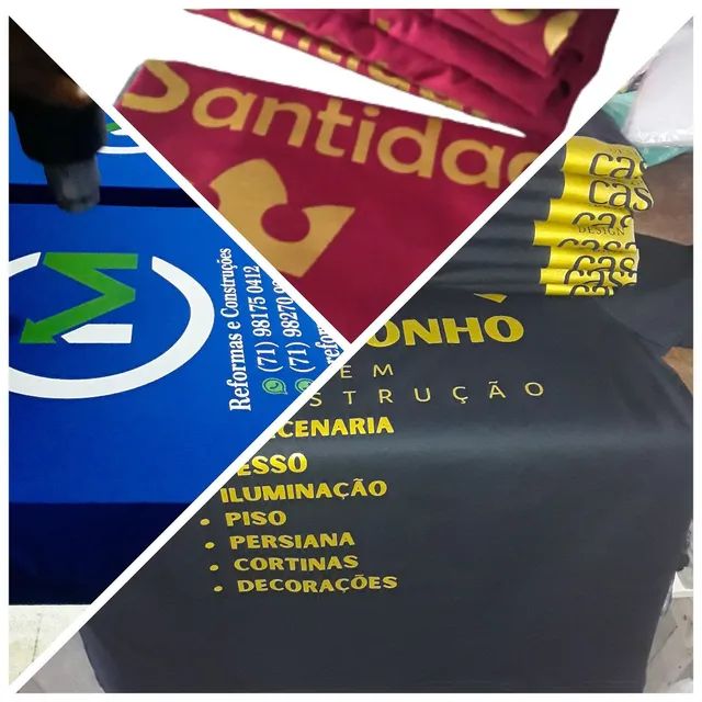 Camisas uniformes para sua empresa 
