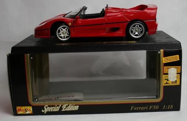 Ferrari F50 Conversivel Maisto 1/18 (caixa) Special Edition - Foto 6