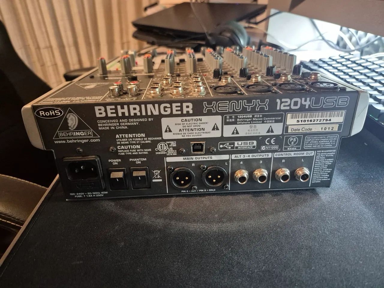 Mesa de som behringer 1204usb - Foto 3