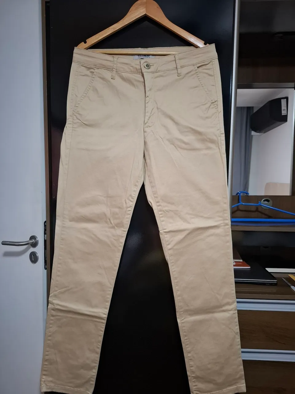Calça Social Bege