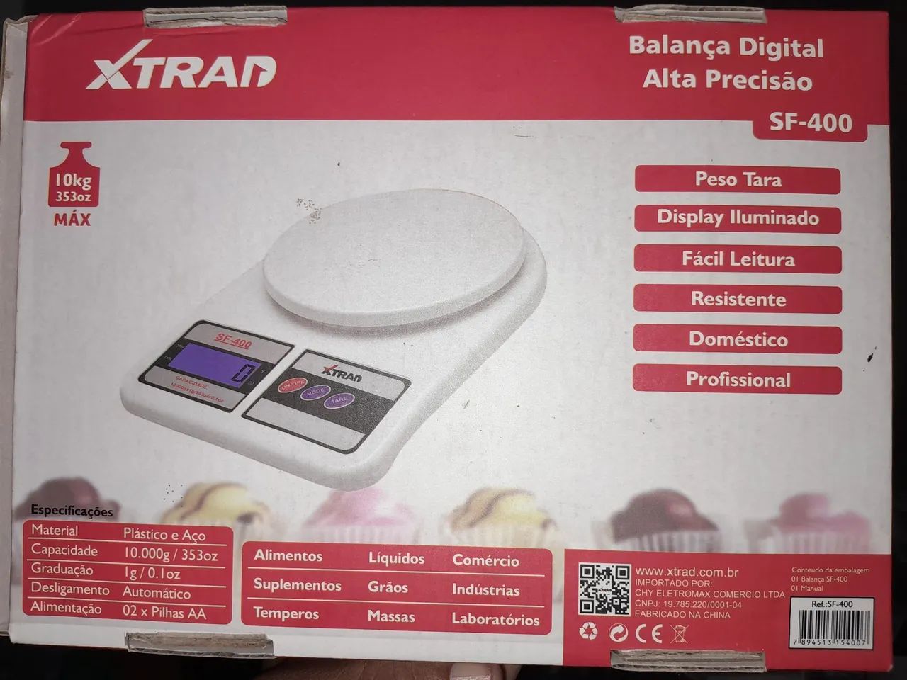 BALANÇA DIGITAL ALTA PRECISÃO 10KG  MODEL SF=400 - Foto 2