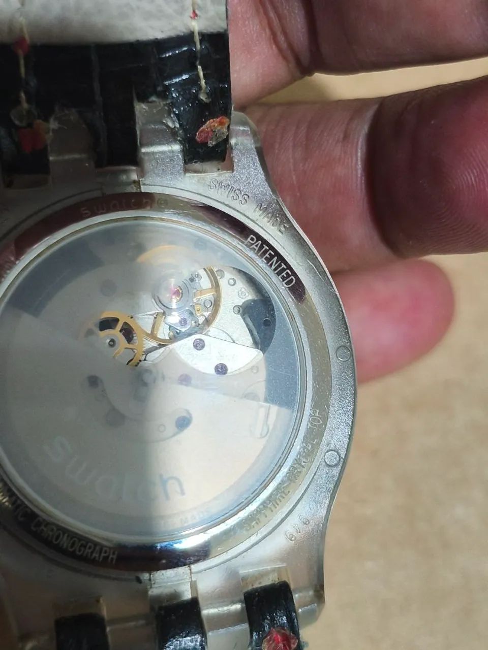 Relógio Swatch automático cronógrafo original  - Foto 3