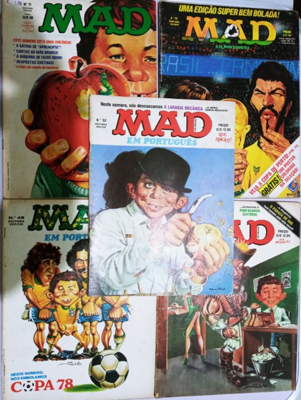Revista Mad Vecchi Número 23 E Outras Por Unidade - Foto 4