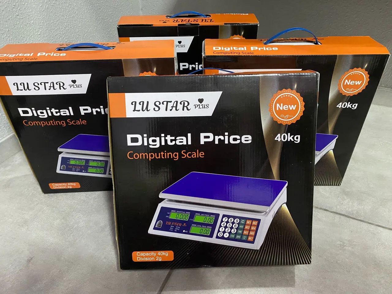 Balança Digital Comercial 40kg Lu Star Plus - Foto 2