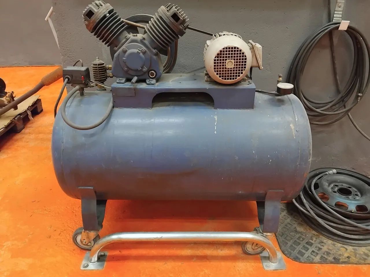 Compressor de ar industrial